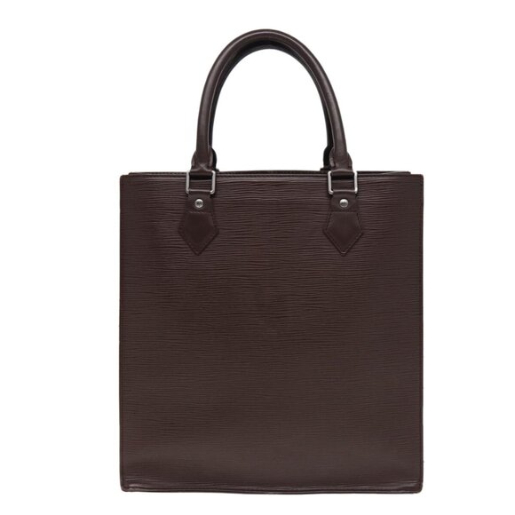 LOUIS VUITTON Epi Sac Plat Hand Bag Mocha Brown - Picture 2 of 15